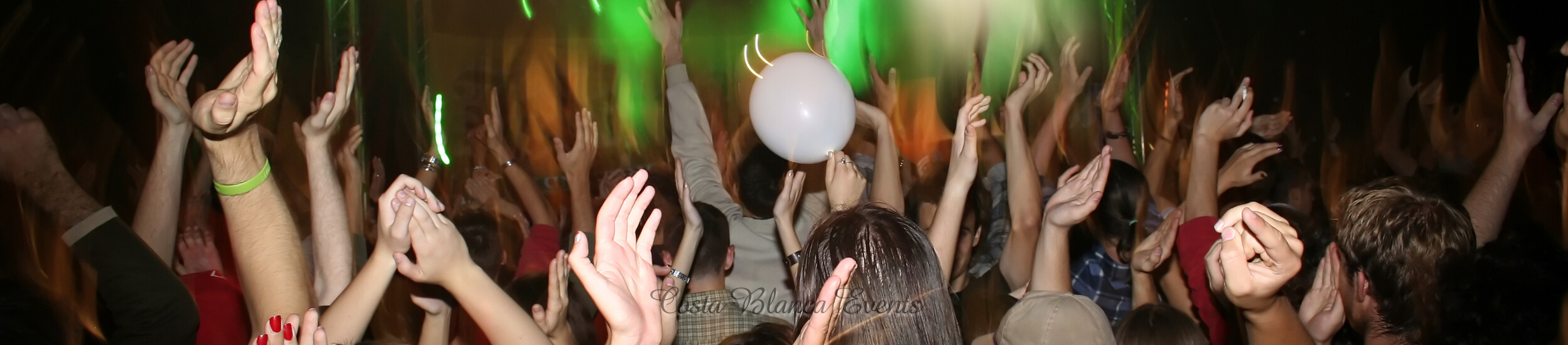 When you get married in Spain an open air wedding dance party is almost always possible